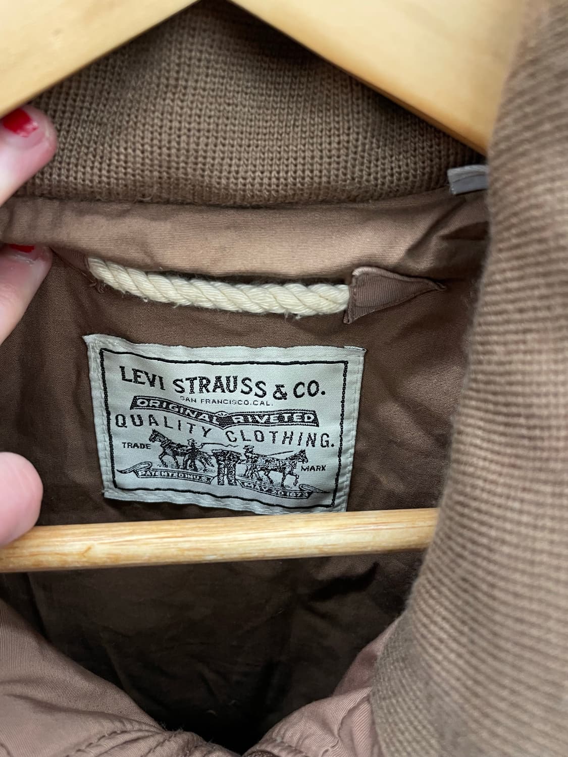 Levis 리바이스 샵501 패딩 상품이미지8