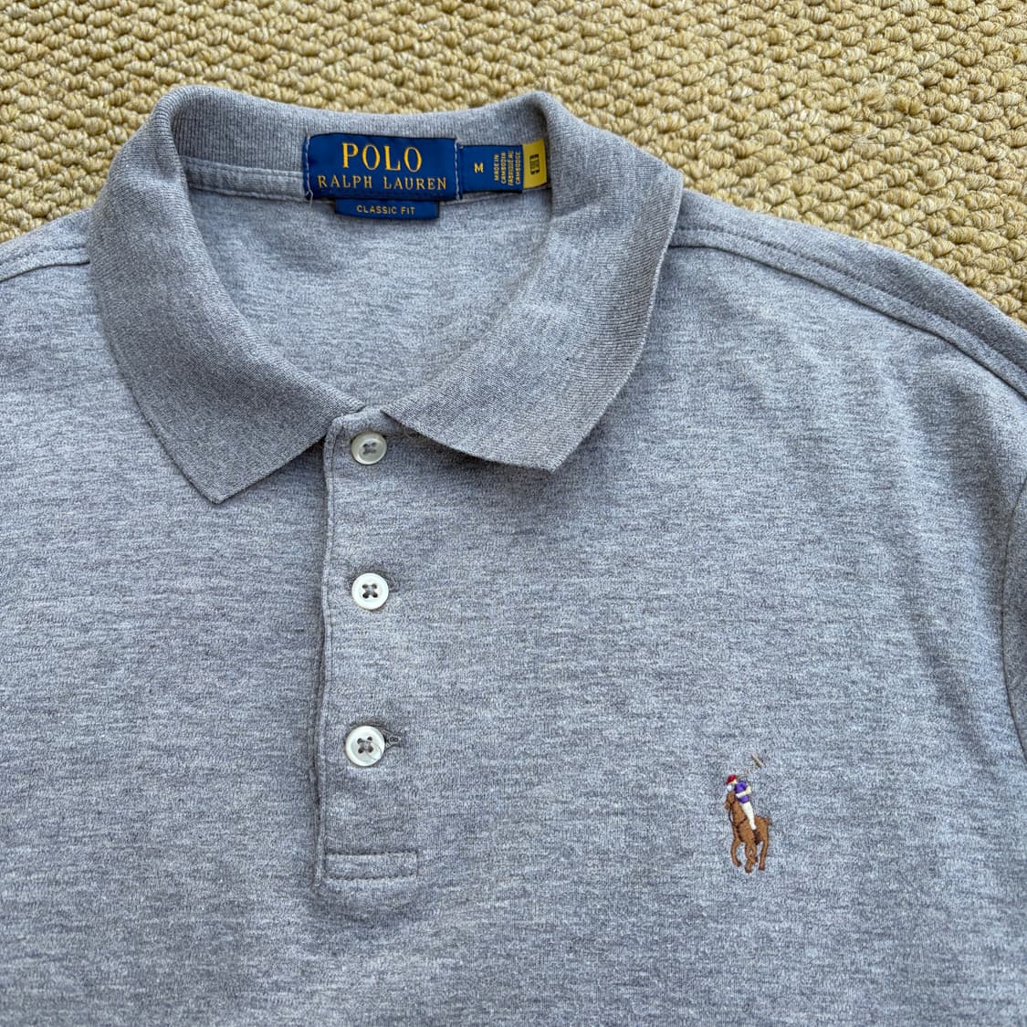 QR택)폴로 랄프로렌 멀티 포니 PK반팔 티셔츠 상품이미지3