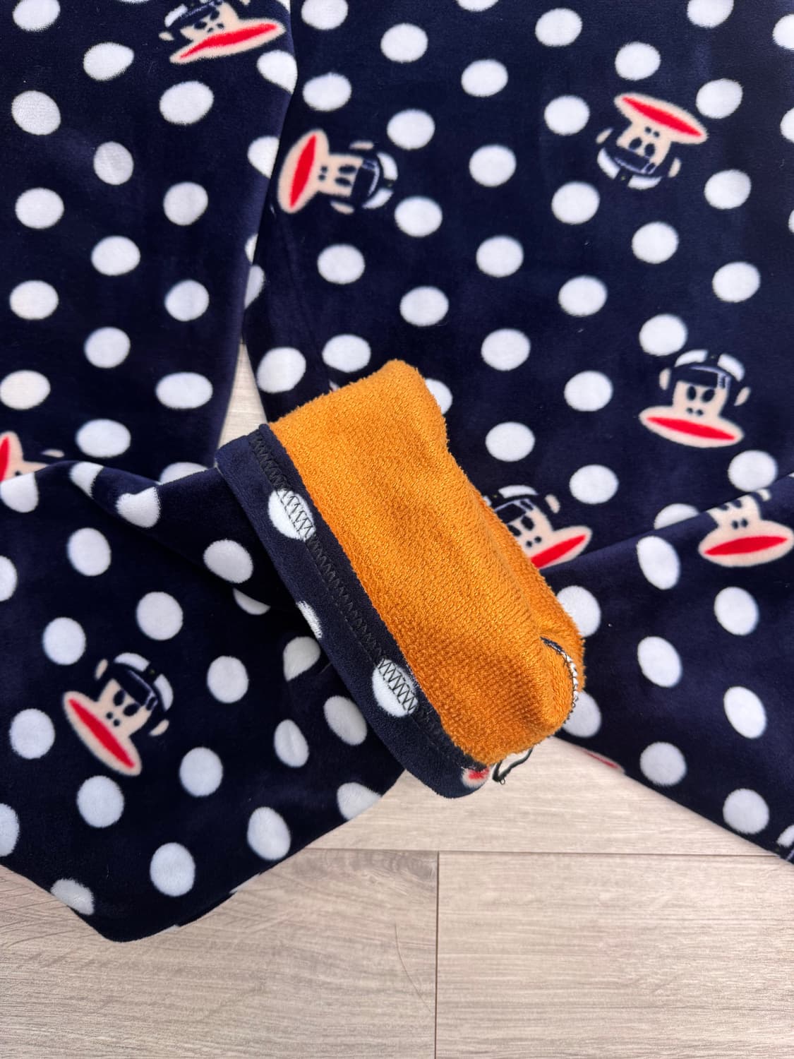 폴프랭크 도트 네이비 수면바지 상품이미지2