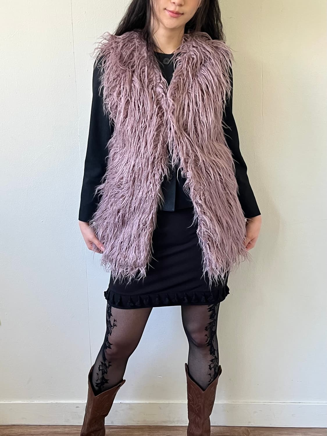 Frame 라벤더 퍼 베스트 자켓 상품이미지7