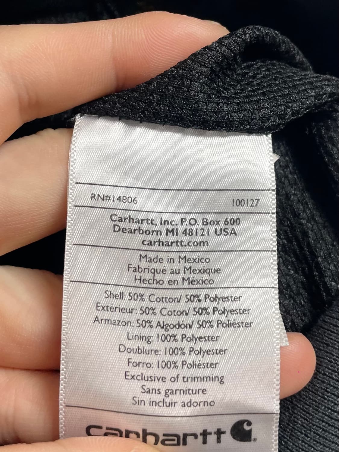 칼하트 헤비스웻 써멀 후드집업 (on.442) 상품이미지6