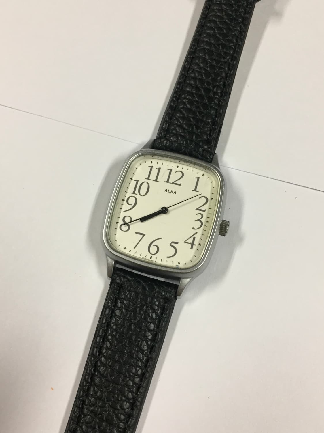90s seiko alba square arabic quartz 상품이미지7