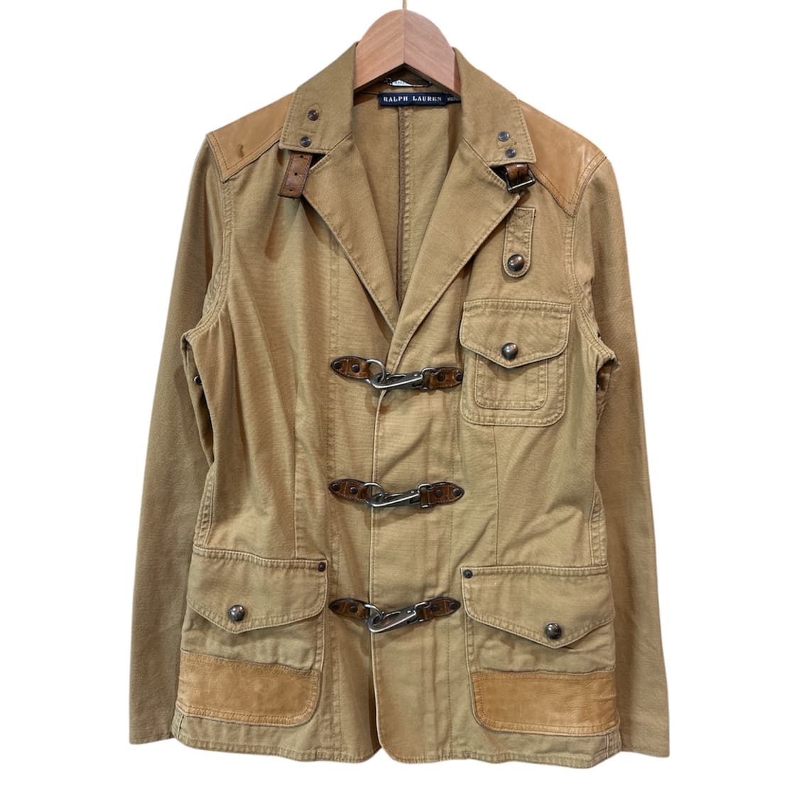 폴로 랄프로렌 파이어맨 자켓 소가죽 패치  상품이미지1