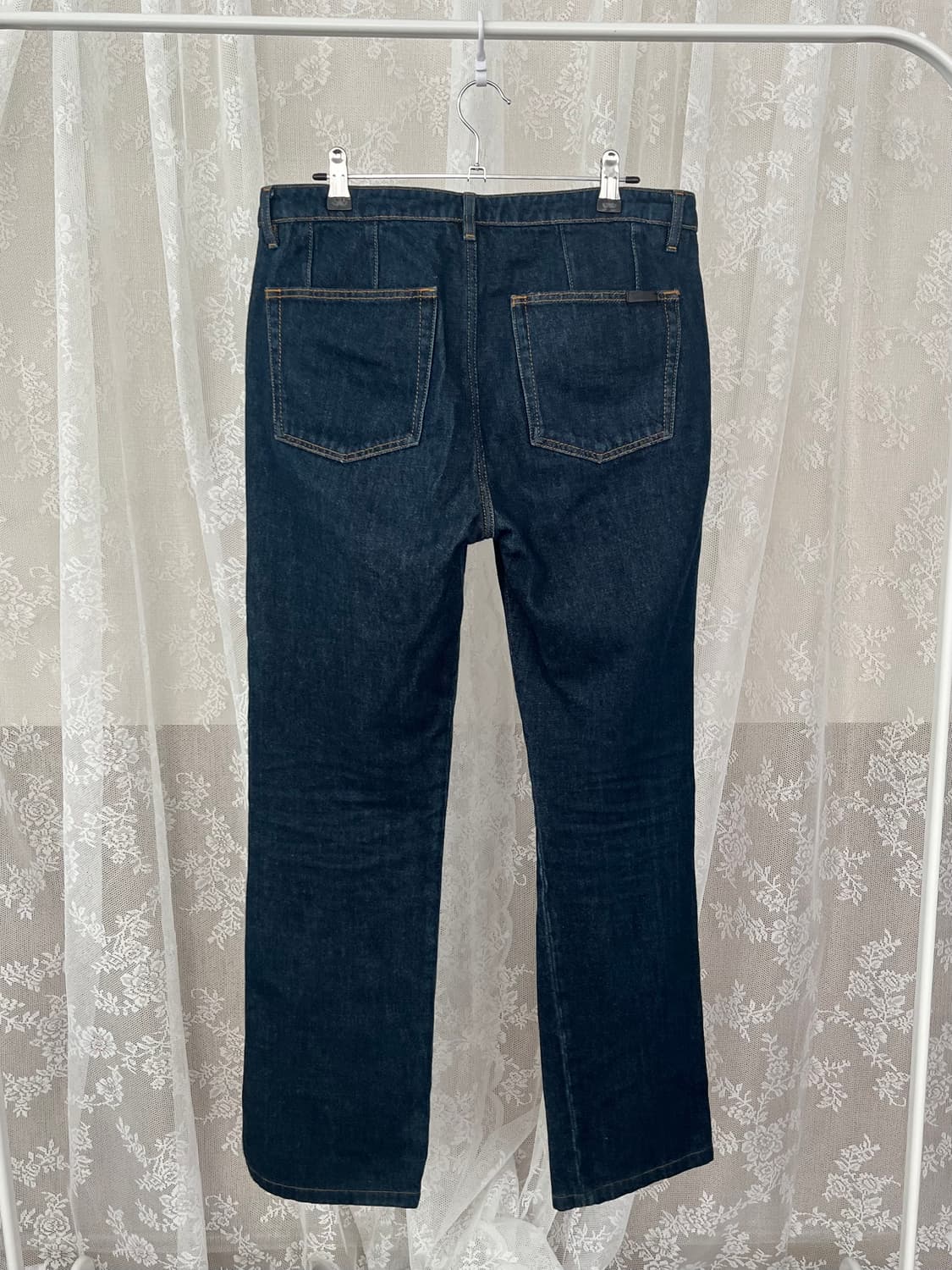 38) 마시모두띠 슬릿 데님 청바지 진청 상품이미지2