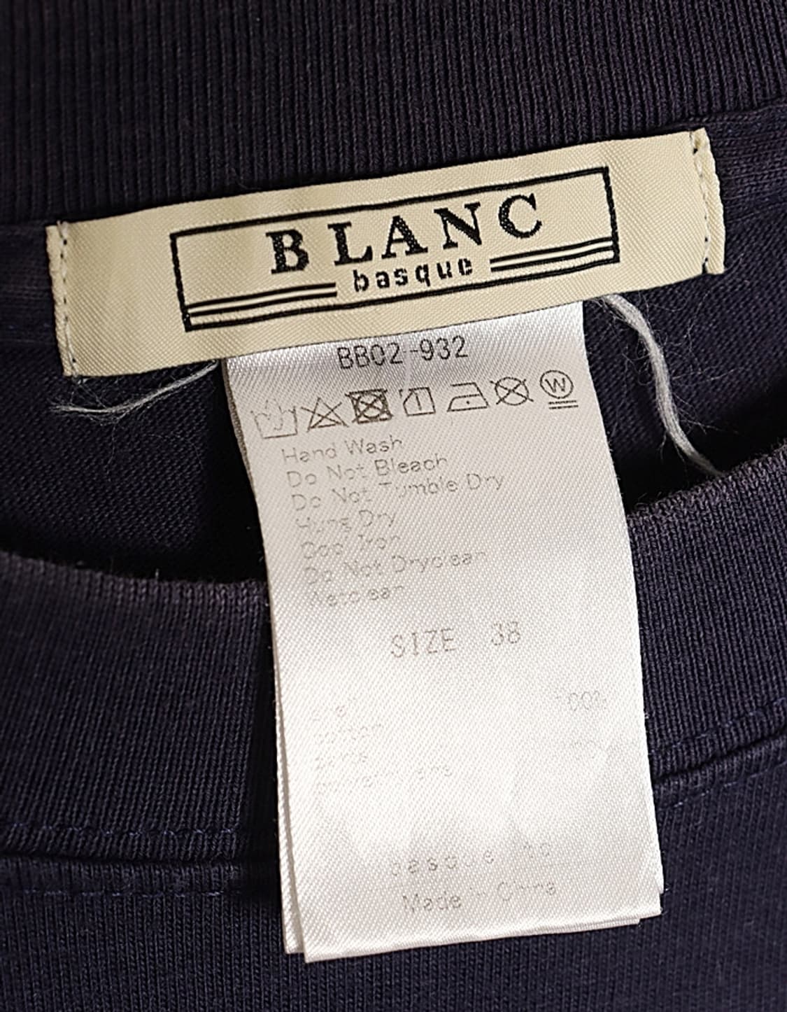 BLANC basque Oversized T-Shirts 상품이미지5