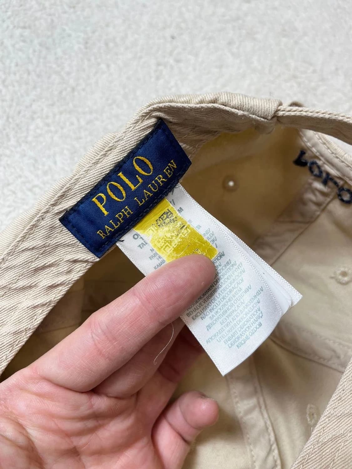 폴로 랄프로렌 큐알 포니 로고 볼캡 A1849 상품이미지7