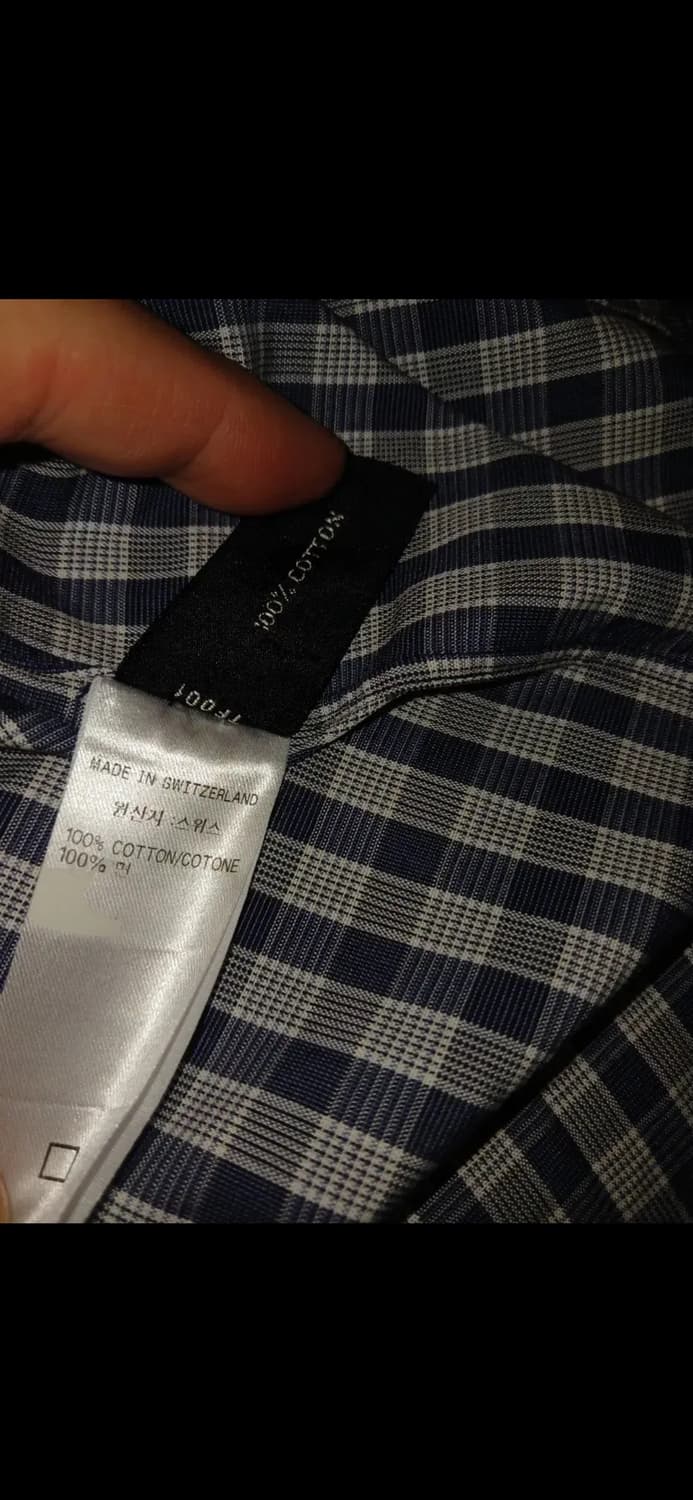 TOM FORD COTTON CHECKED DRESS SHIRTS 상품이미지10