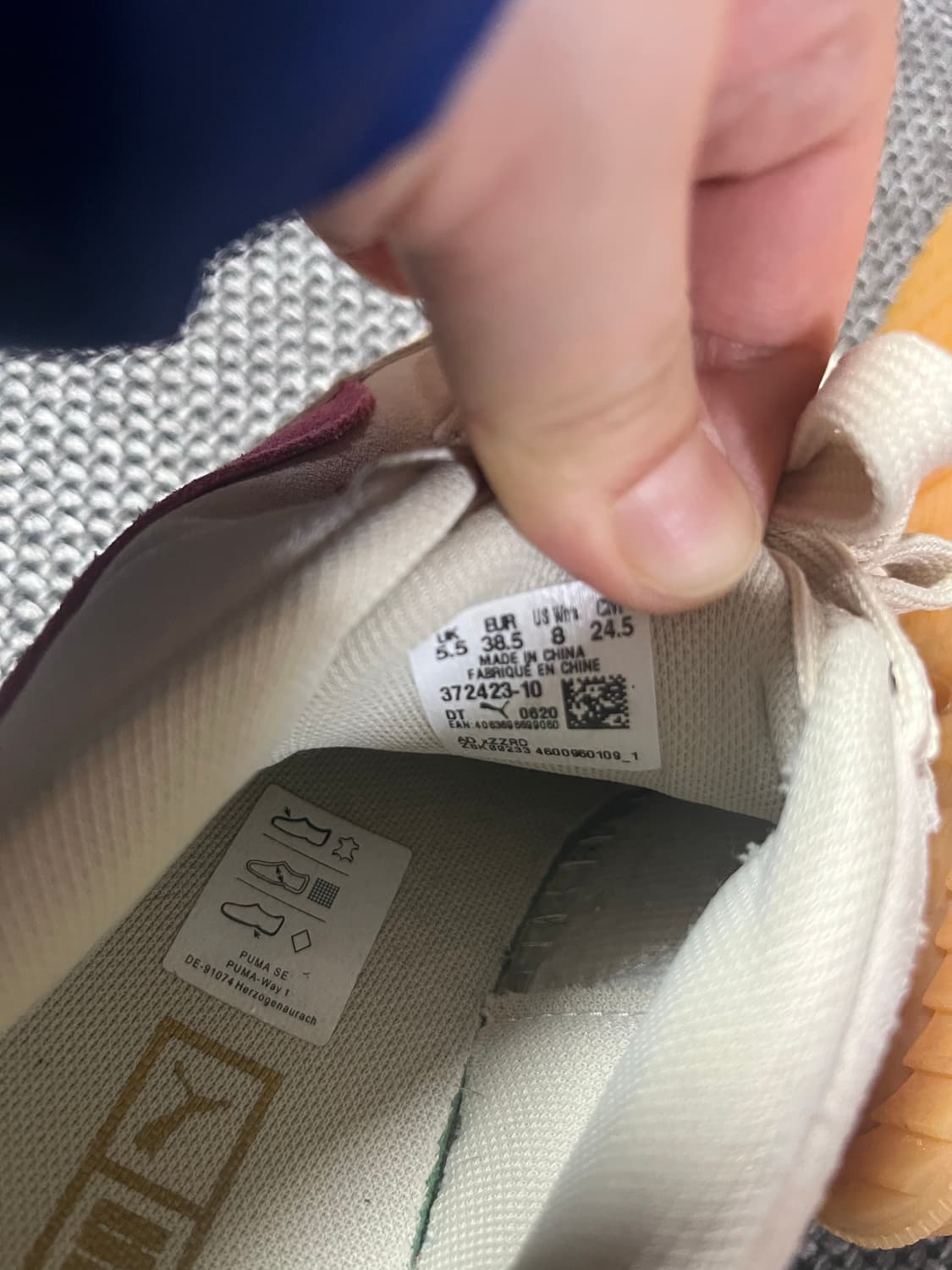 푸마 데바 스웨이드 플랫폼 스니커즈 245 상품이미지4