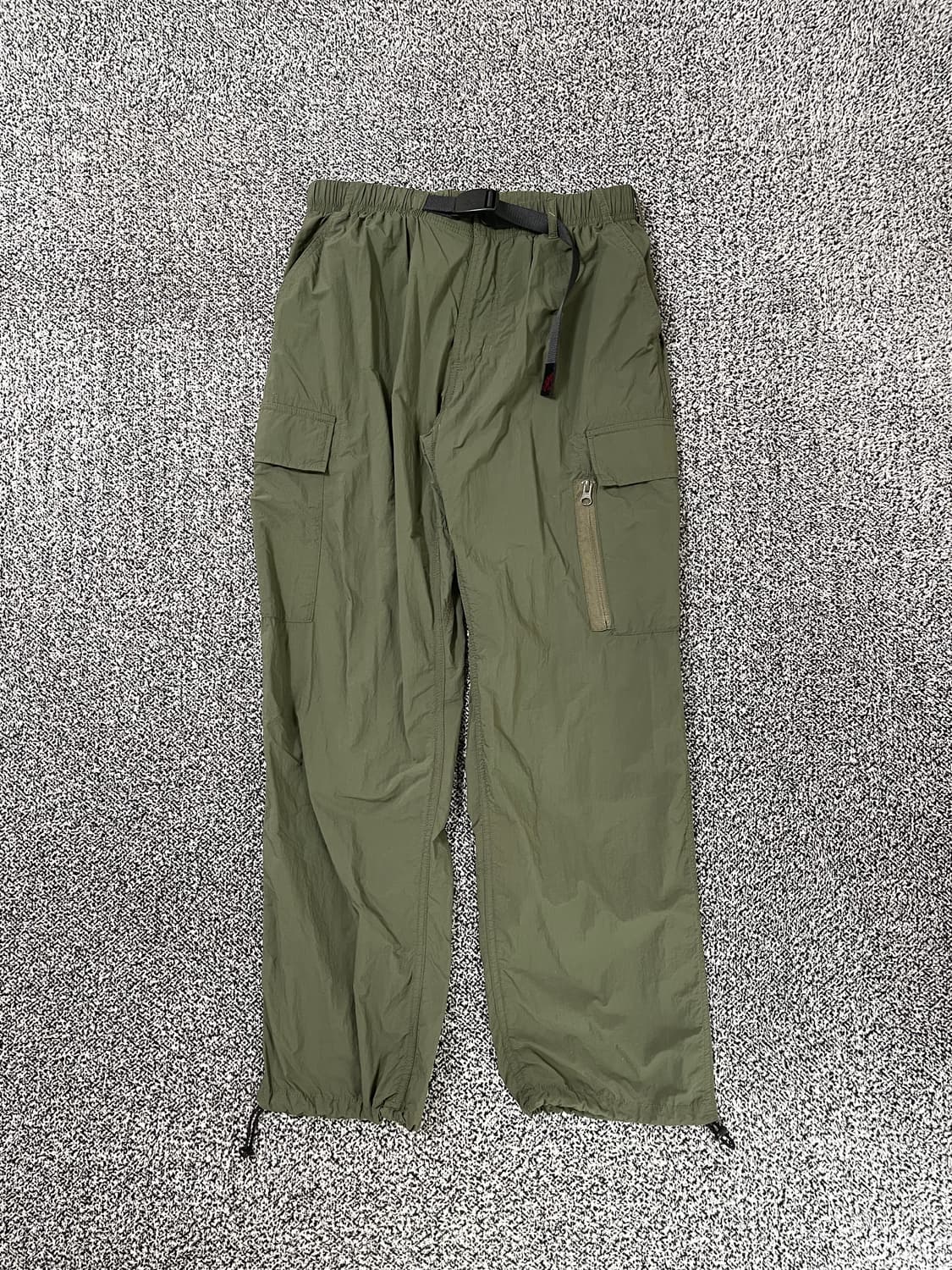 빈티지9. Gramicci 그라미치 나일론 우븐 테이퍼드핏 팬츠 카키 상품이미지1