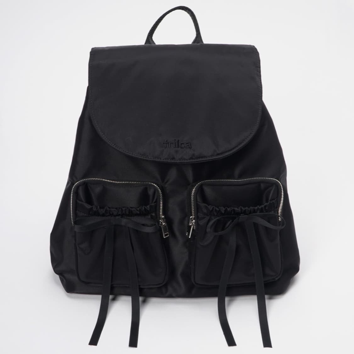 프릴카 포켓 백팩 블랙 상품이미지1
