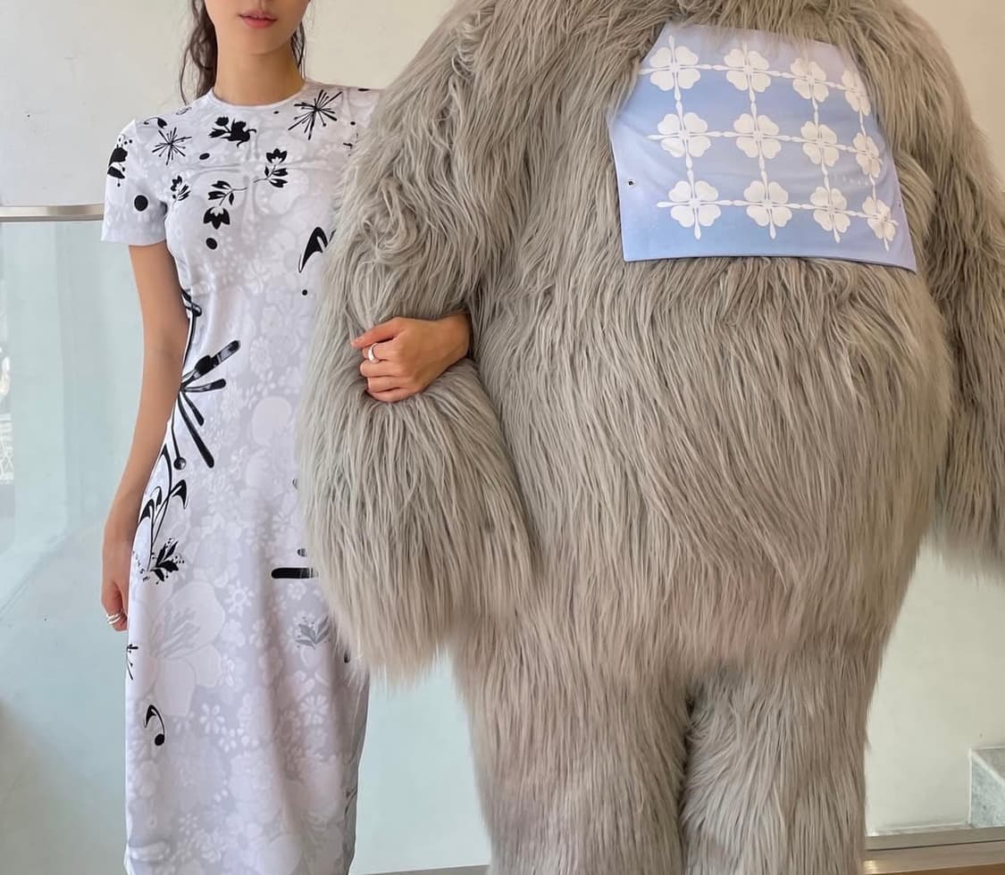 YUNSE Jersey Dress 상품이미지1