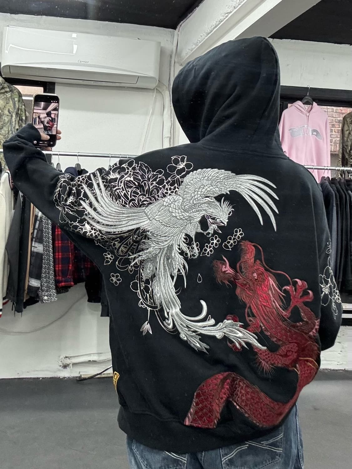 카라쿠리 타마시 오리엔탈 후드집업 상품이미지7