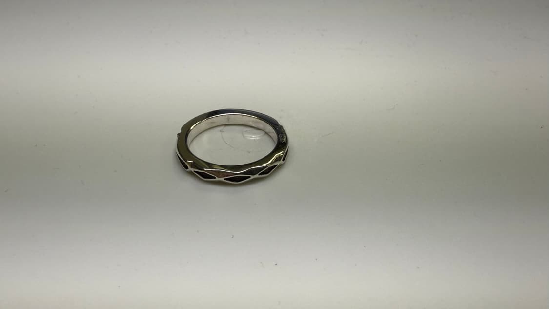 Navajo Jennifer Curtis Stampwork Ring  상품이미지1