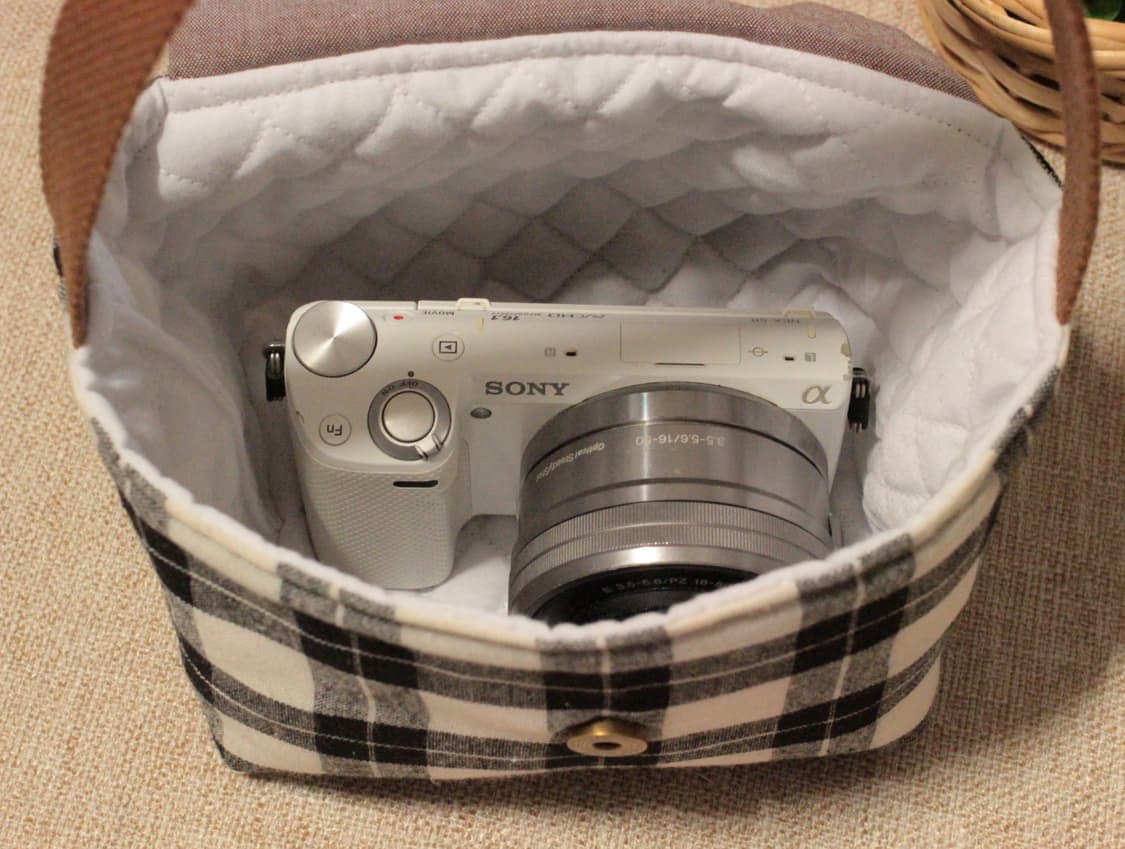 핸드메이드 데세랄 미러리스 카메라 가방 파우치 상품이미지8