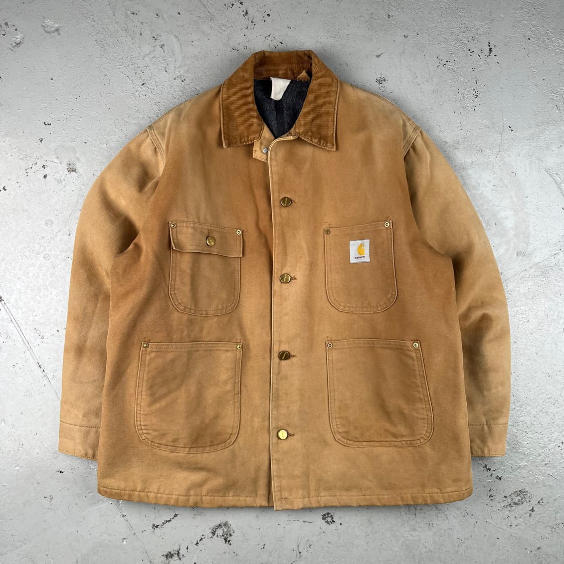 빈티지 칼하트 블랭킷 라인드 초어 코트 6BLC 상품이미지2