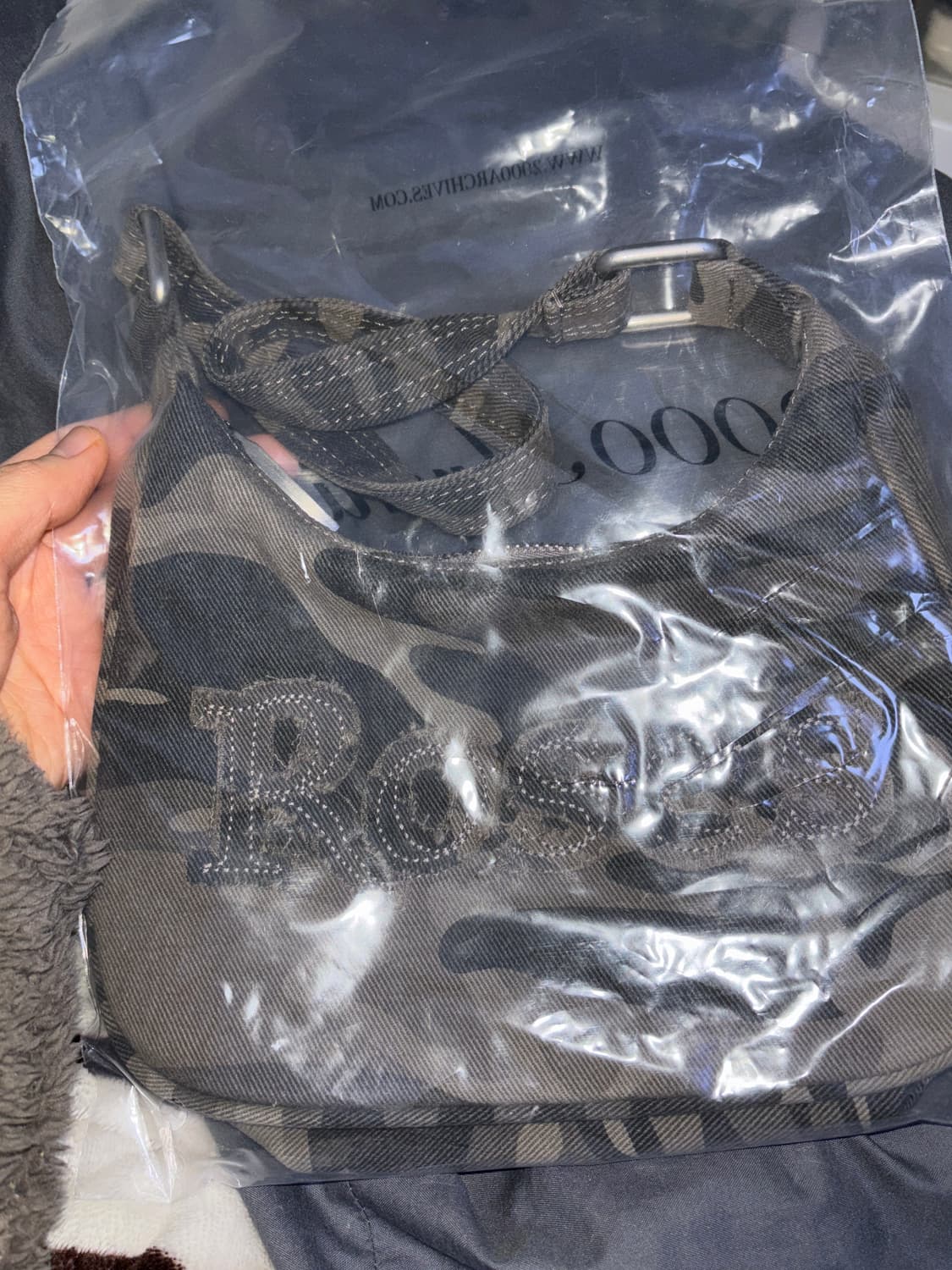 (새상품) 2000아카이브 카모숄더백 더현대 상품이미지2