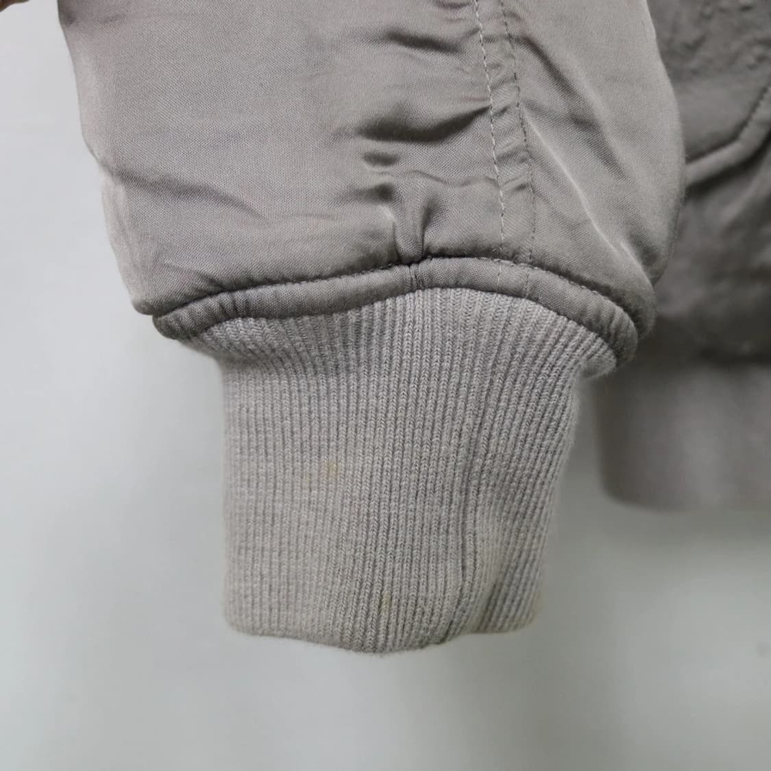 올세인츠 그레이 새틴 발레코어 항공점퍼 60430 상품이미지7