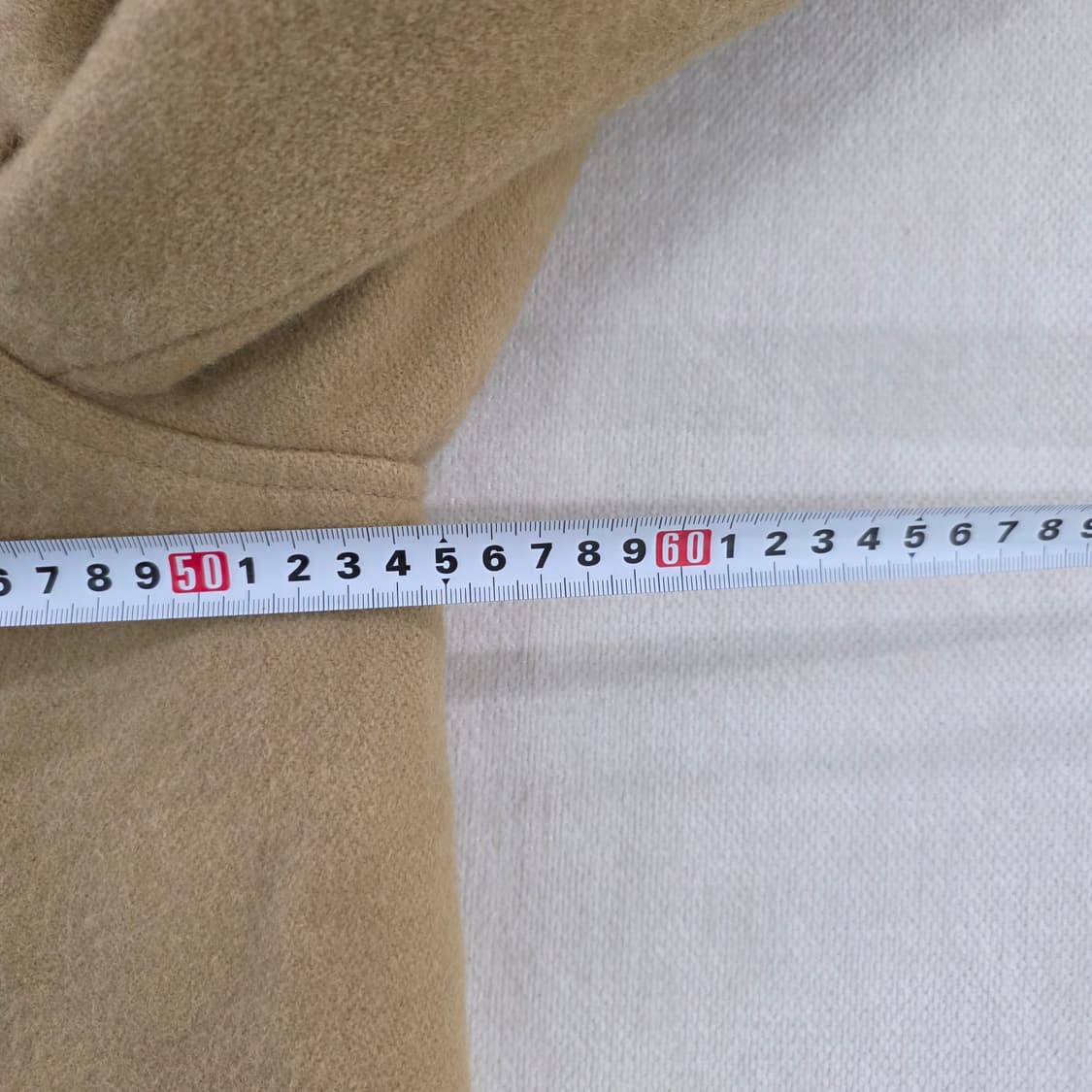 [실측] 비바스튜디오 떡볶이 후드 롱코트 0210J 상품이미지4