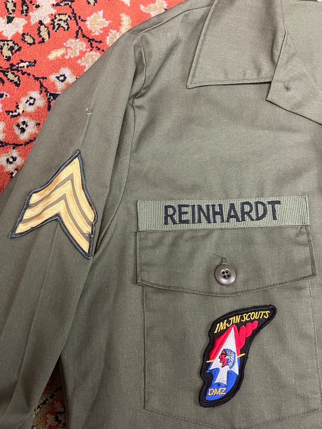 [95-100]미군 존레논 임진각 셔츠 상품이미지2