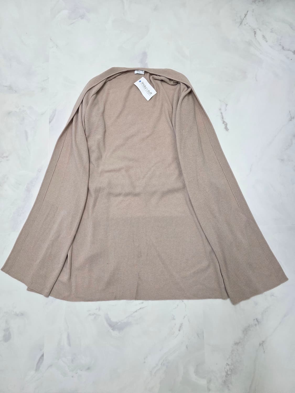 한섬 VINCE 빈스 캐시미어 벨트 니트 가디건 F 새상품 상품이미지4