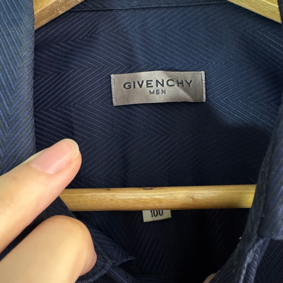 00s 지방시 로고 패턴 포켓 셔츠 상품이미지9