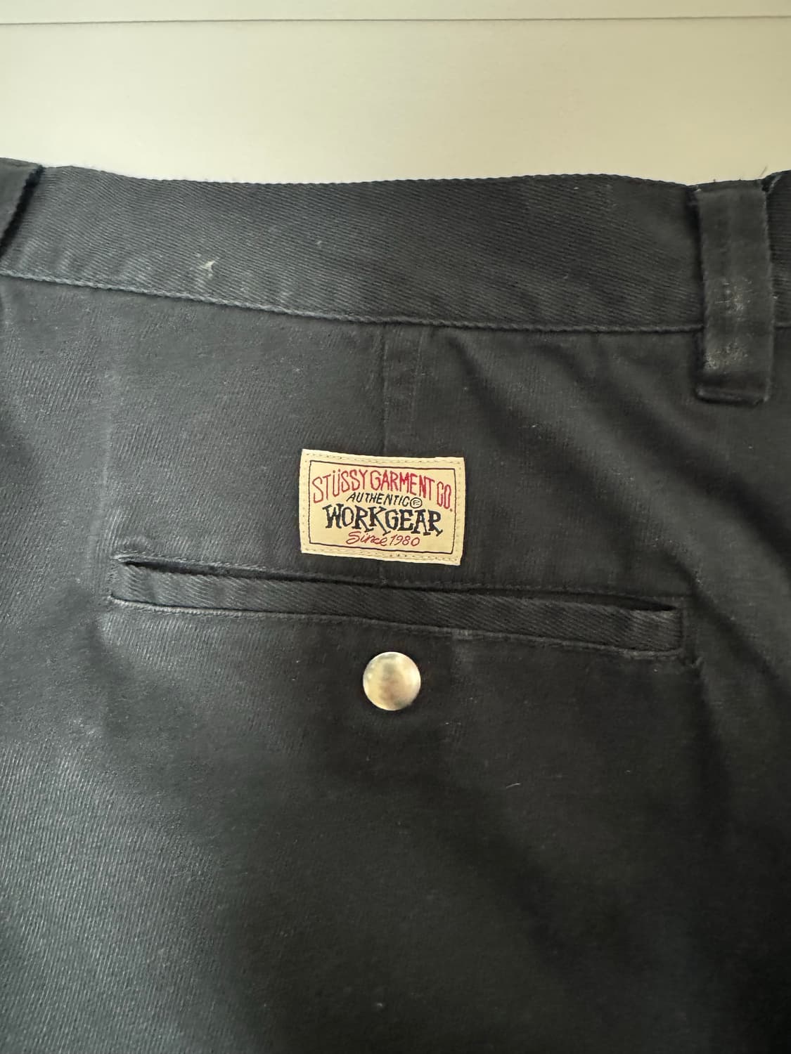 [36]스투시 워크기어 트라우져 트윌 블랙 상품이미지4