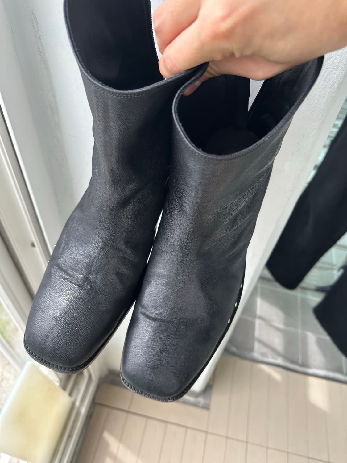 라벨아카이브 스터드 부츠 280 상품이미지4