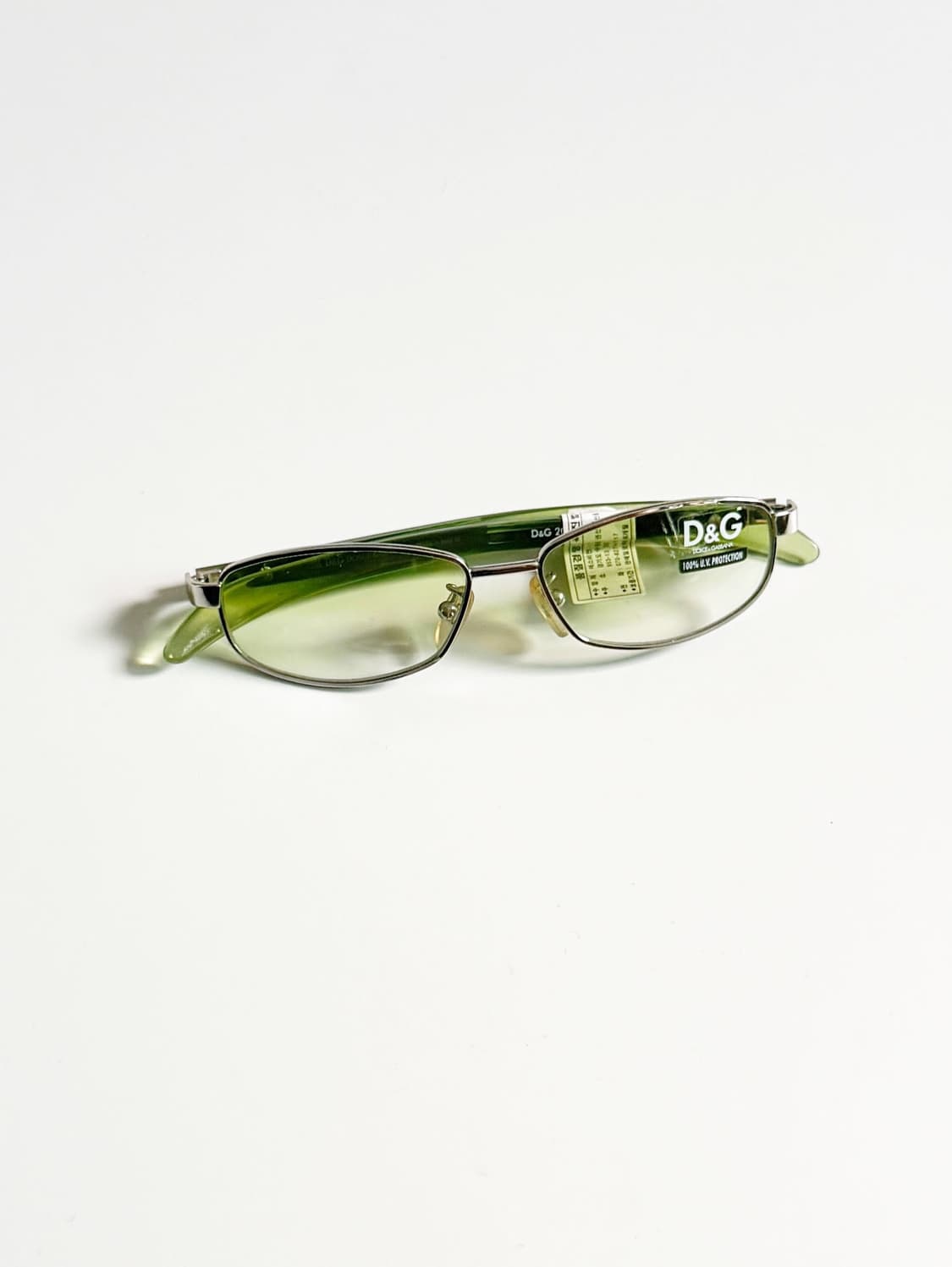 돌체앤가바나 슬림 스퀘어 틴트 빈티지 안경 상품이미지1