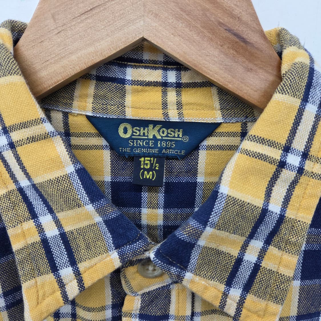 OshKosh 체크 긴팔 셔츠 남m 상품이미지4