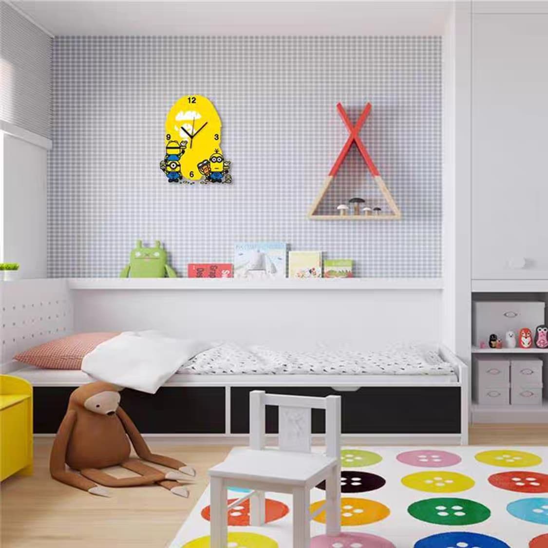 베이프 벽걸이시계 인테리어소품 상품이미지2