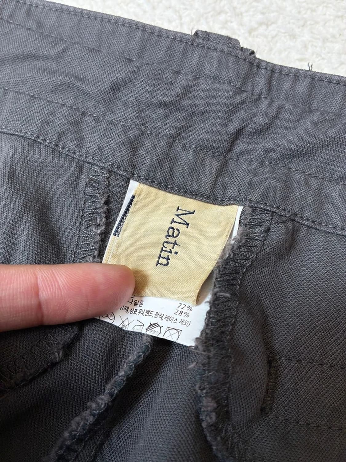 마뗑킴 22FW 스트링 카고 팬츠 PN7274 상품이미지7