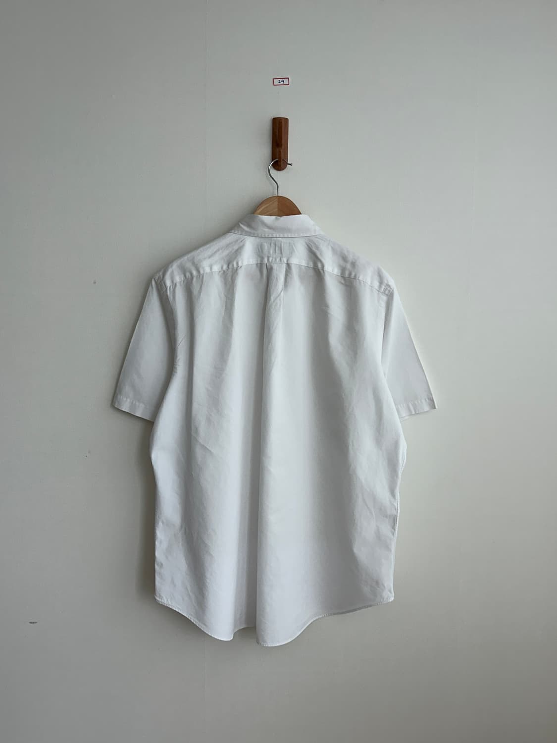 폴로 랄프로렌 화이트 반팔 셔츠 XL 상품이미지4