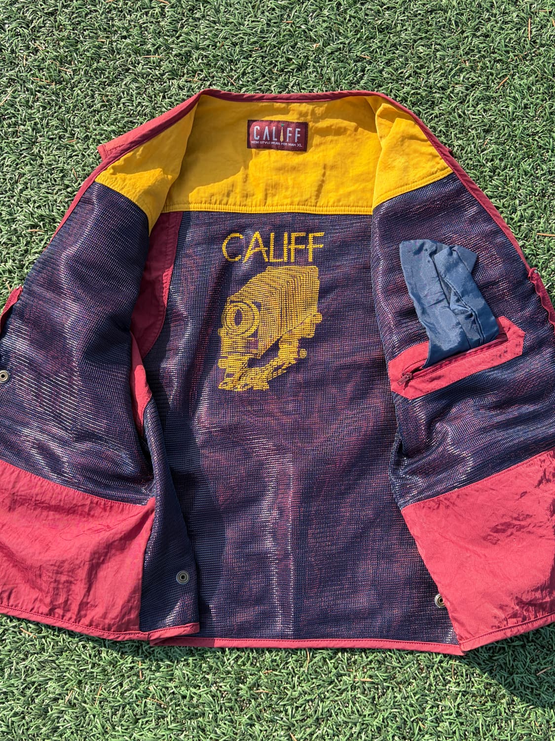 90s 올드 Califf 빈티지 아웃도어 피싱 베스트 100 상품이미지4