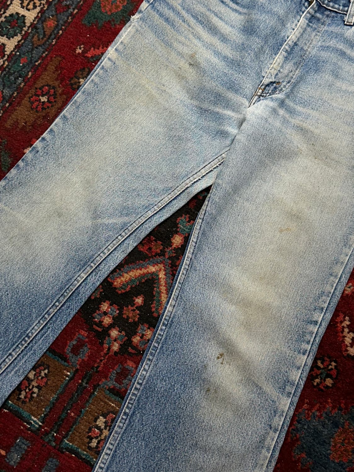 80's USA Made 리바이스 517 부츠컷 플레어진 상품이미지9