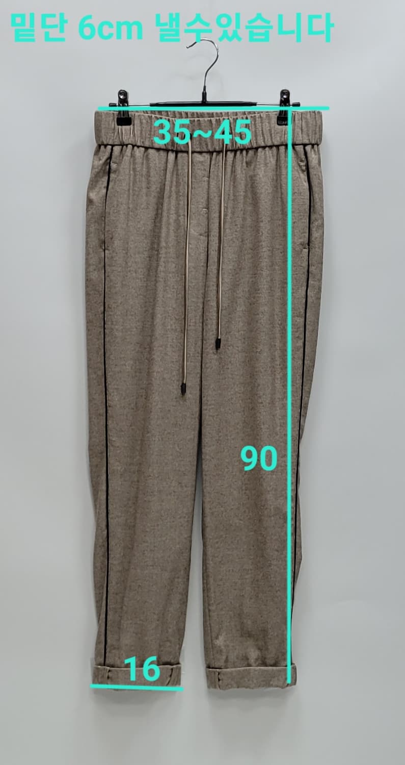 PESERICO 페세리코 울 실크 밴딩 팬츠 / 여 64-90  상품이미지10