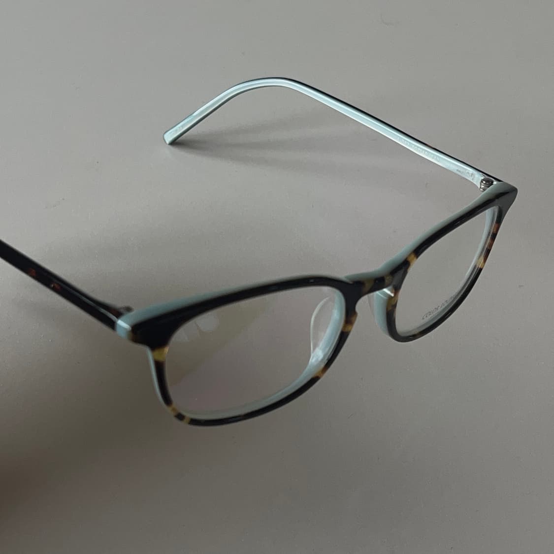 colorlounge 민트 호피 배색 안경테 deadstock 상품이미지4