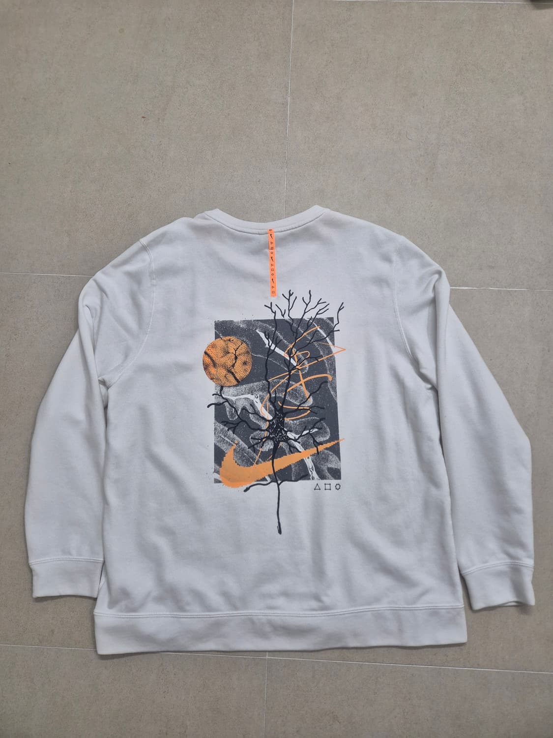 나이키 맨투맨 xl흰색 상품이미지3