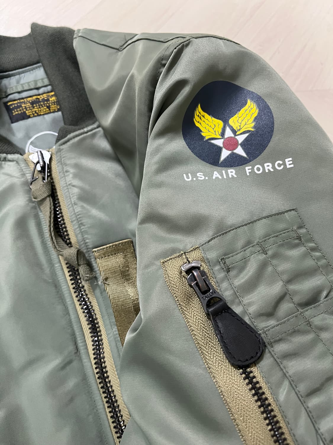 브론슨 ma-1 중국판 M사이즈 상품이미지3