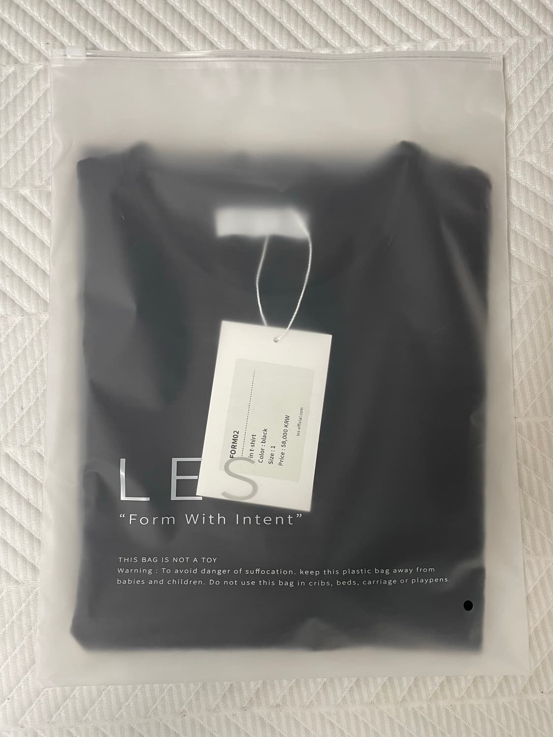 [1]LES Fin t-shirt (black) 상품이미지2