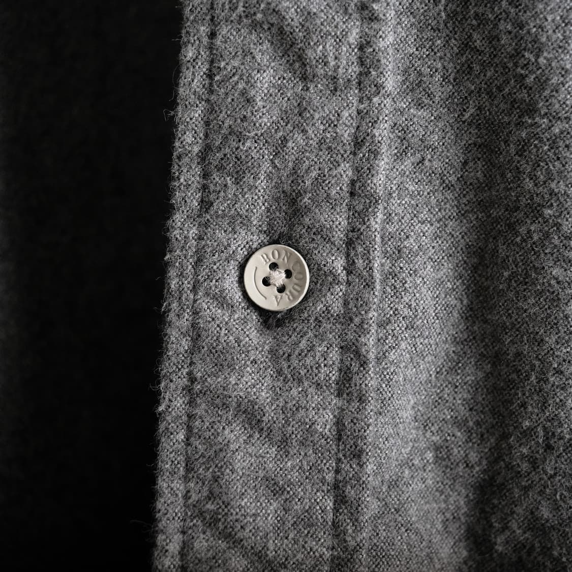 봉쿠라 그레이 플란넬 셔츠 40(100-103)사이즈 그레이 상품이미지7