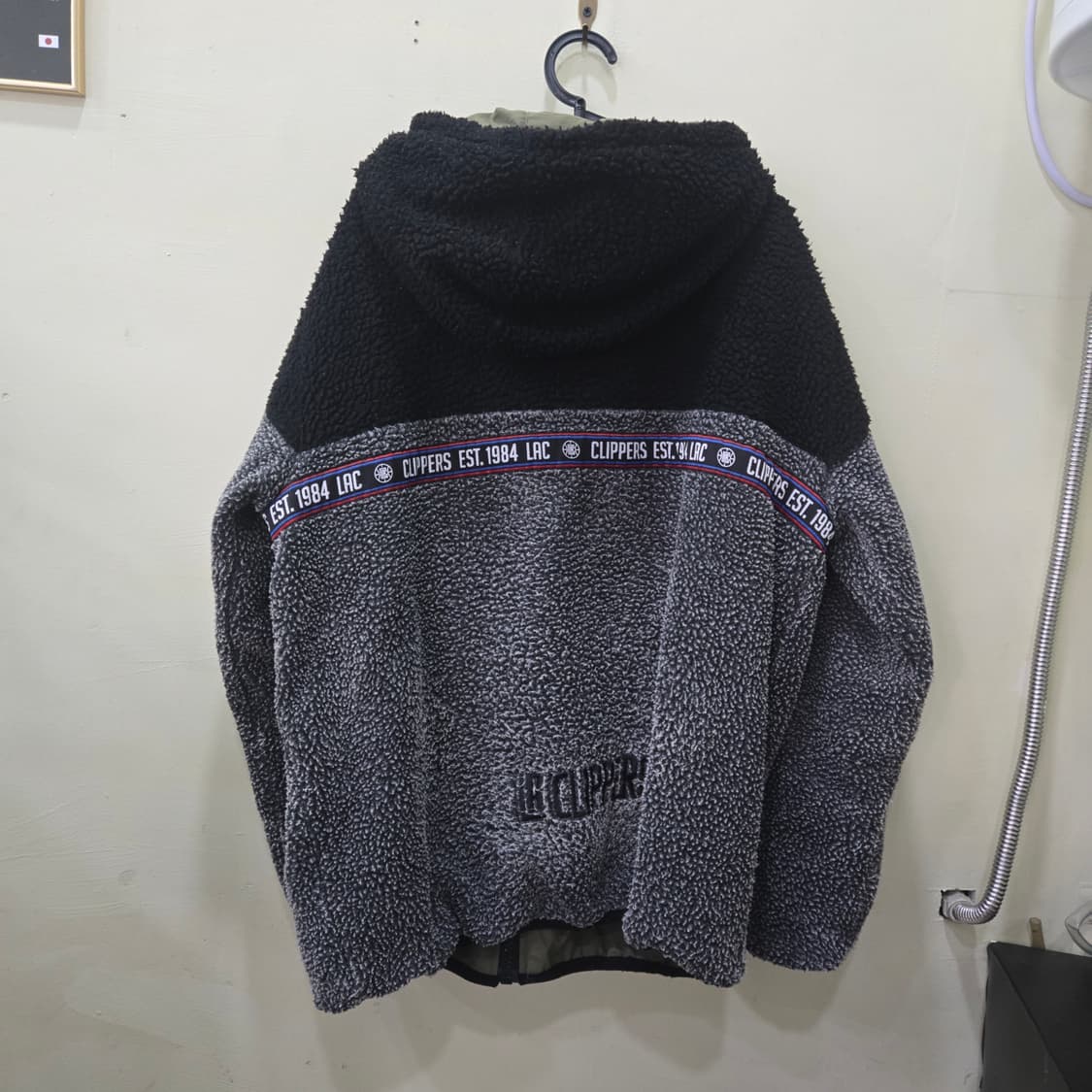 NBA LA 클리퍼스 양면 후리스 패딩 자켓 상품이미지3