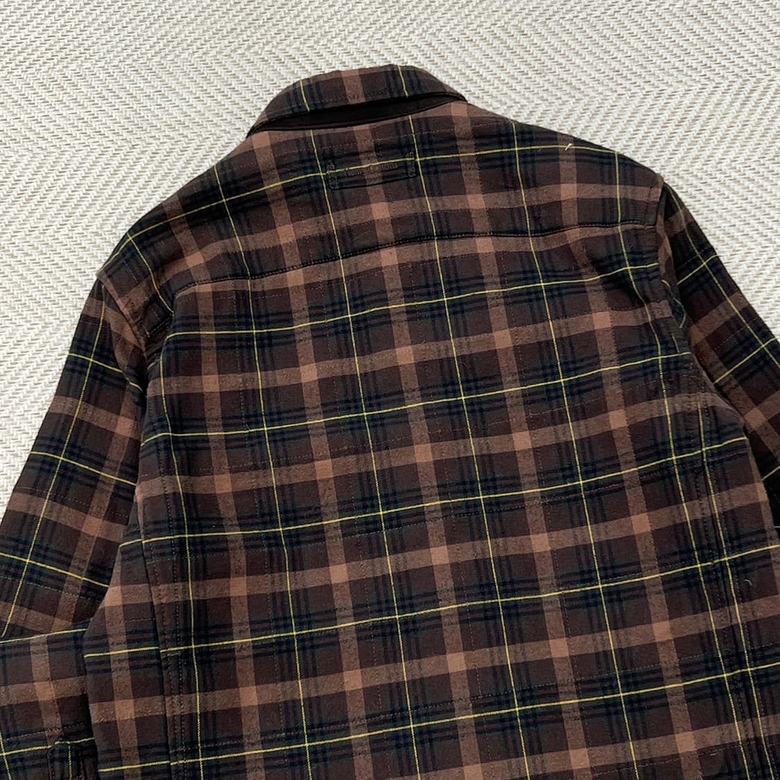 헨리코튼 체크 헤비셔츠 r3014 상품이미지5