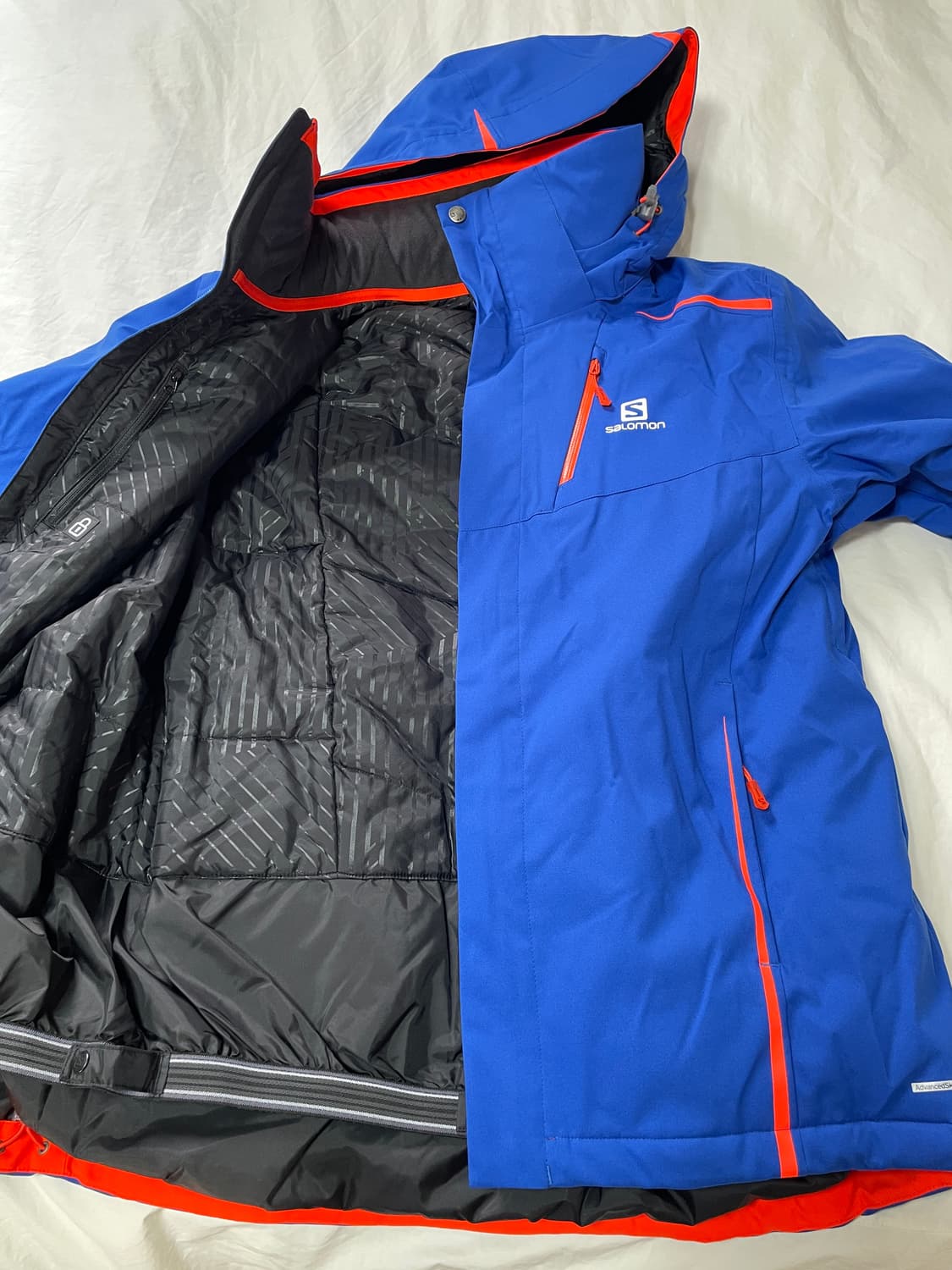 살로몬 스키복 상의 M 블루 새제품 상품이미지4