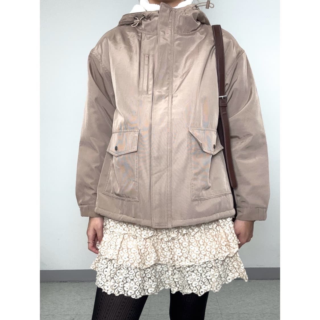 빈티지 기모 패딩 점퍼 상품이미지1