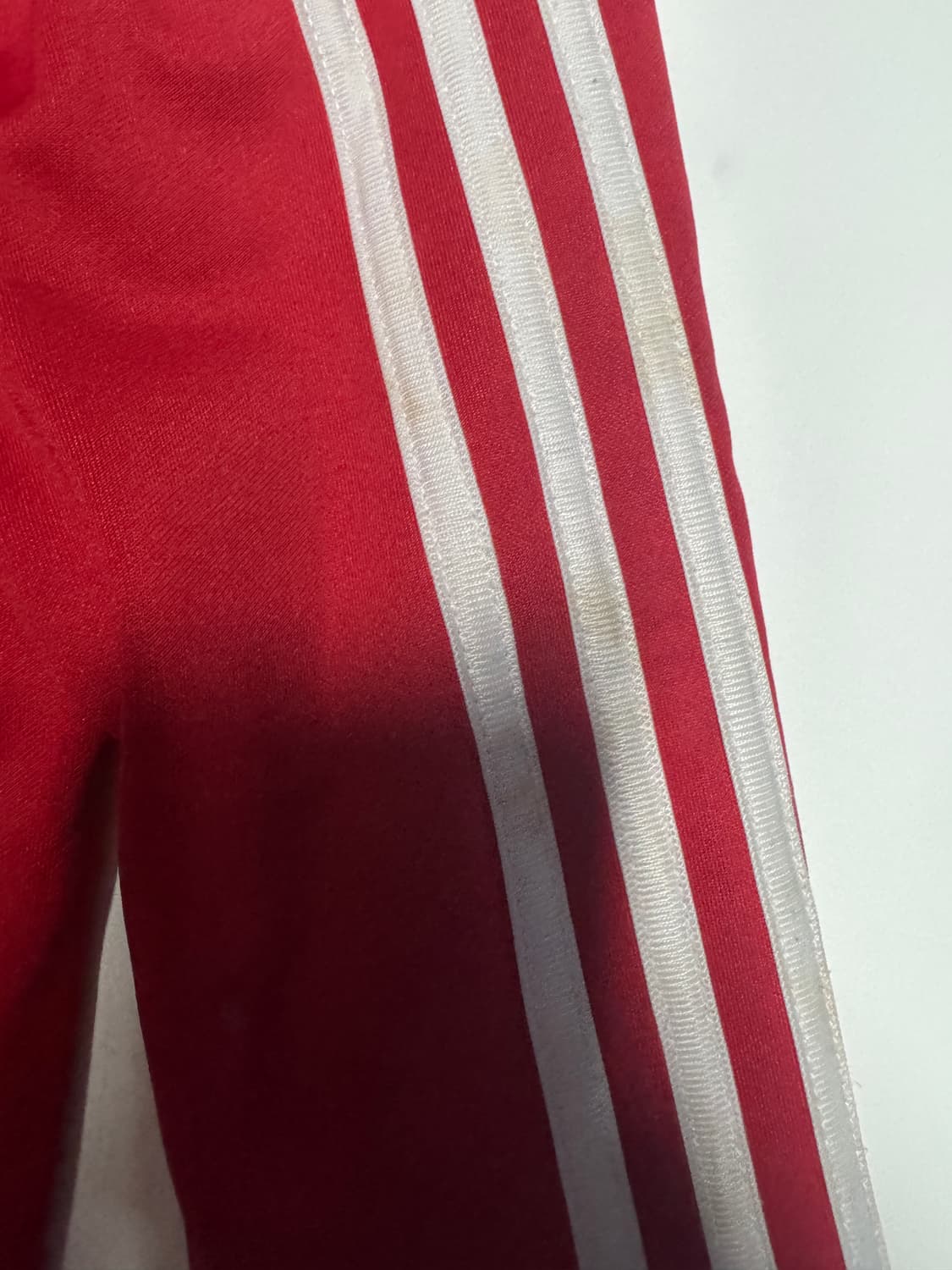 여성 아디다스 키즈 레드 트랙탑 져지 Xs 130 상품이미지6