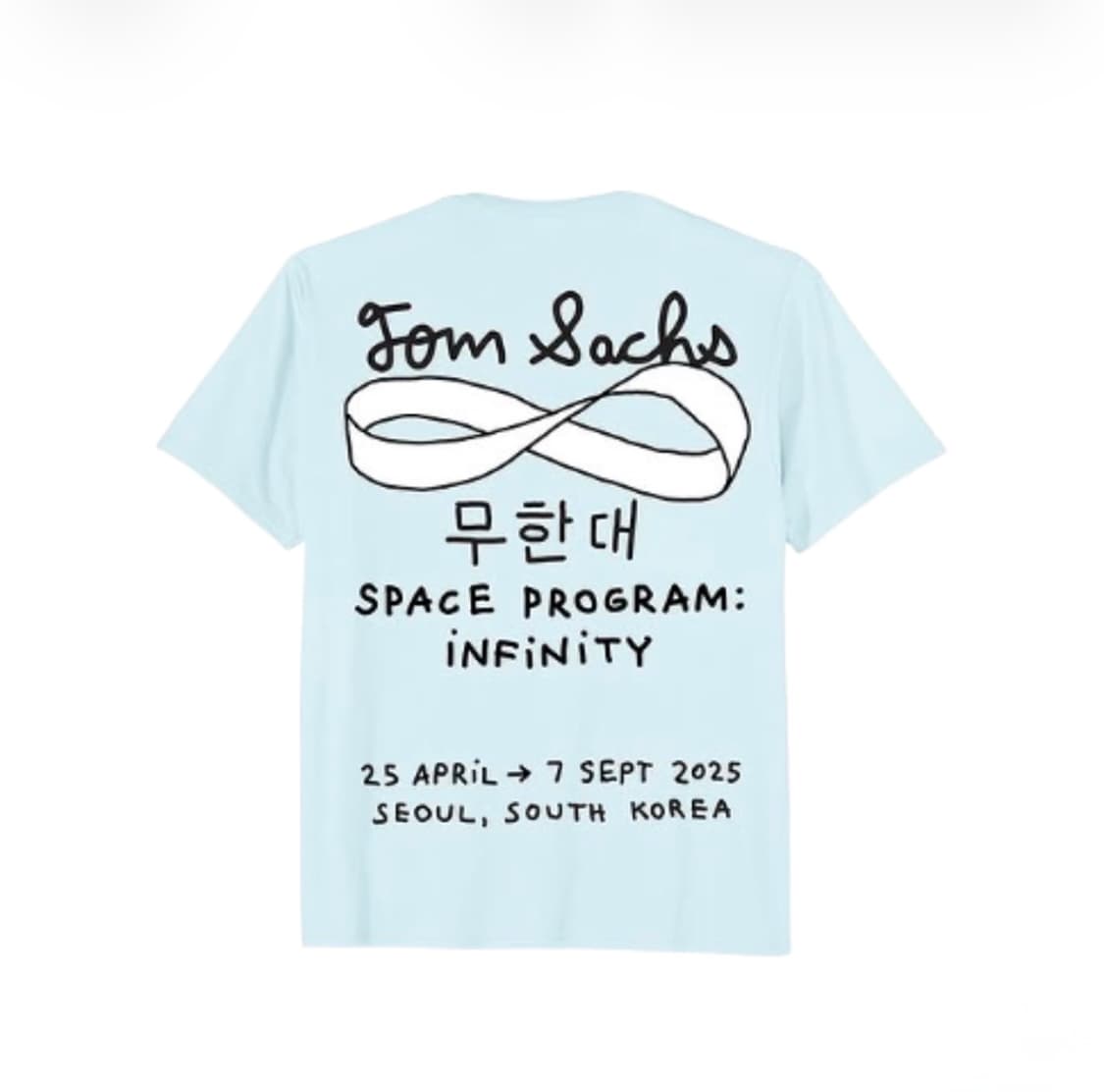 톰 삭스 스페이스 프로그램 인피니티 숏슬리브 티셔츠 상품이미지1