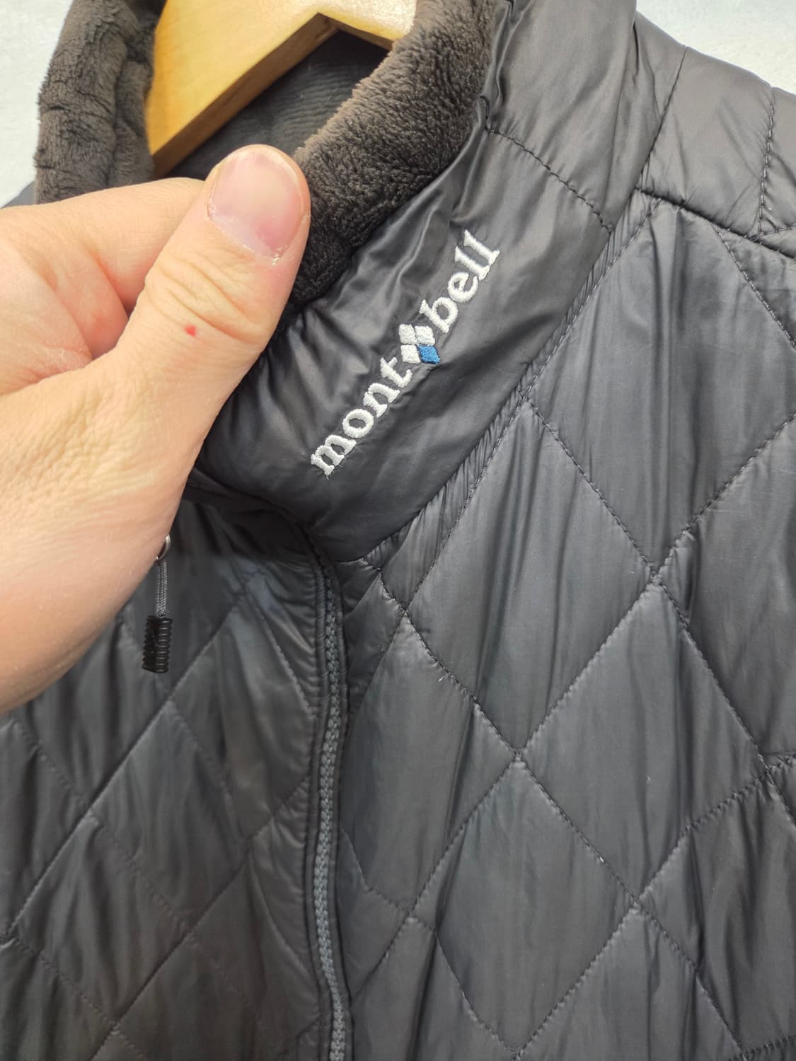 몽벨 다이아몬드 퀄팅 집업자켓 xl 상품이미지4
