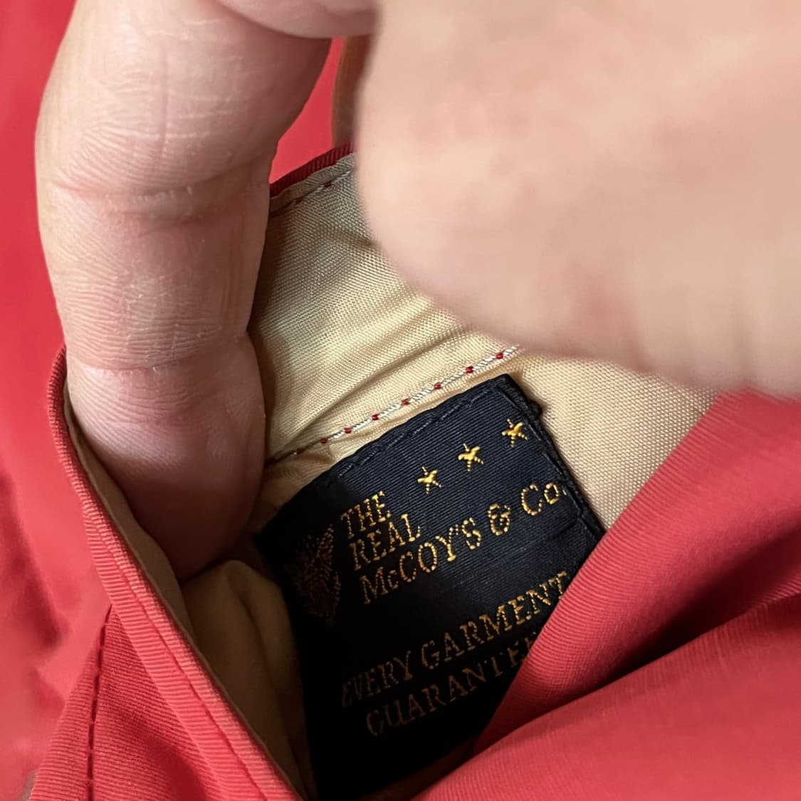 리얼맥코이 웨스턴 다운 베스트 상품이미지5