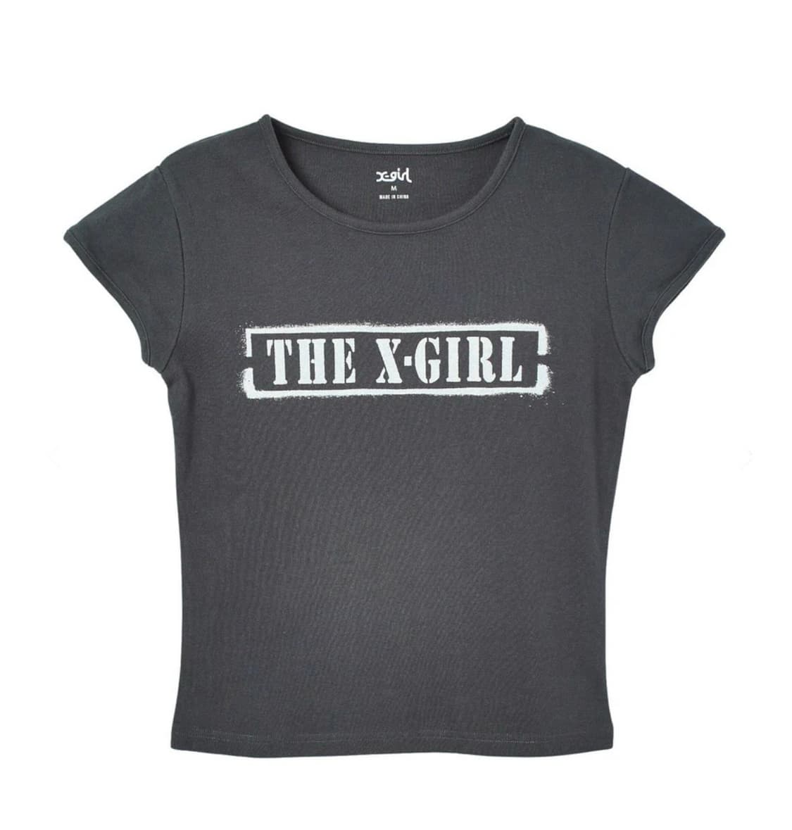 【새상품】x-girl STENCIL LOGO S/S TEE 엑스걸 상품이미지1