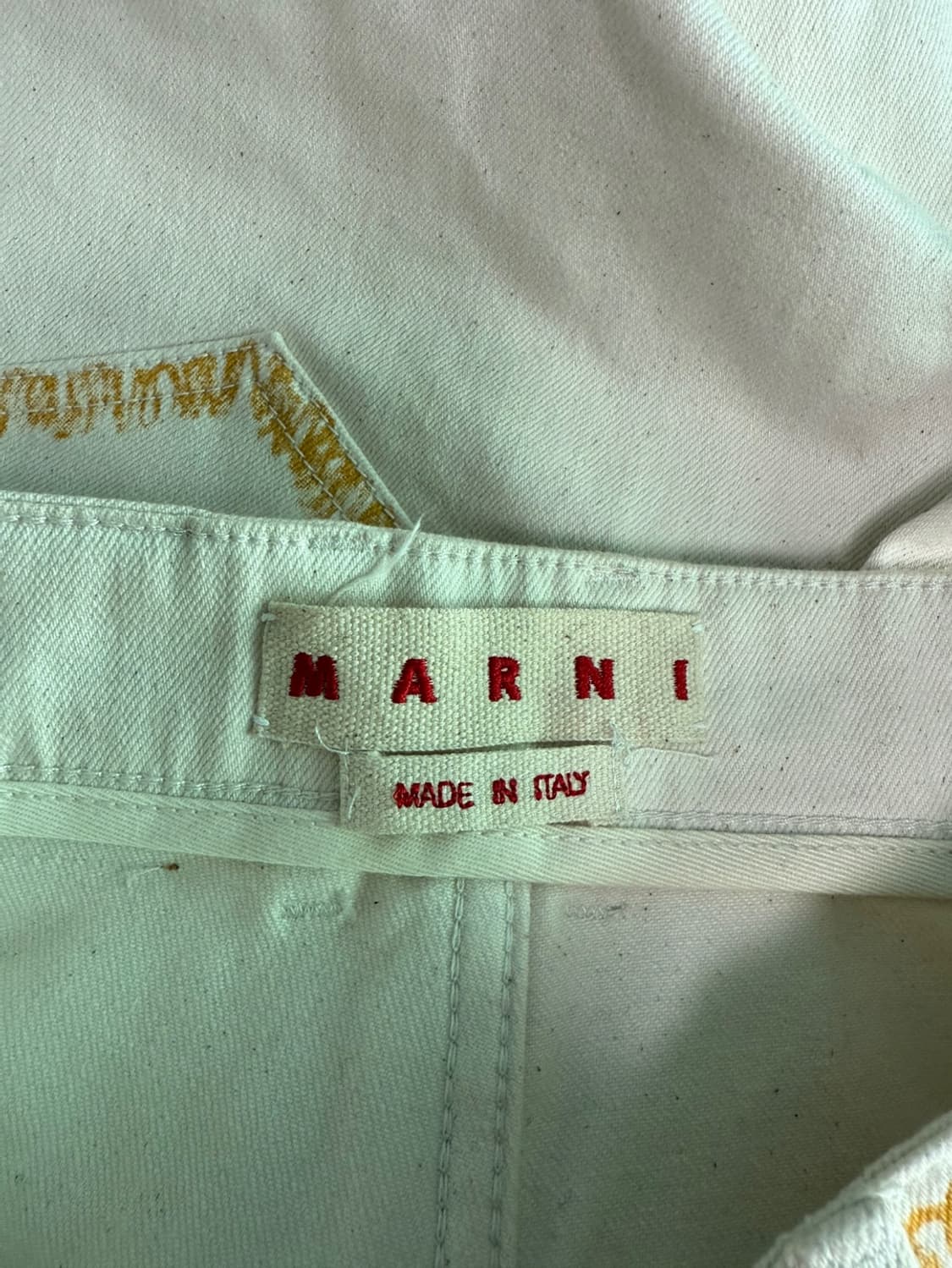  정품 MARNI  마르니 테이퍼드 데님팬츠 상품이미지3